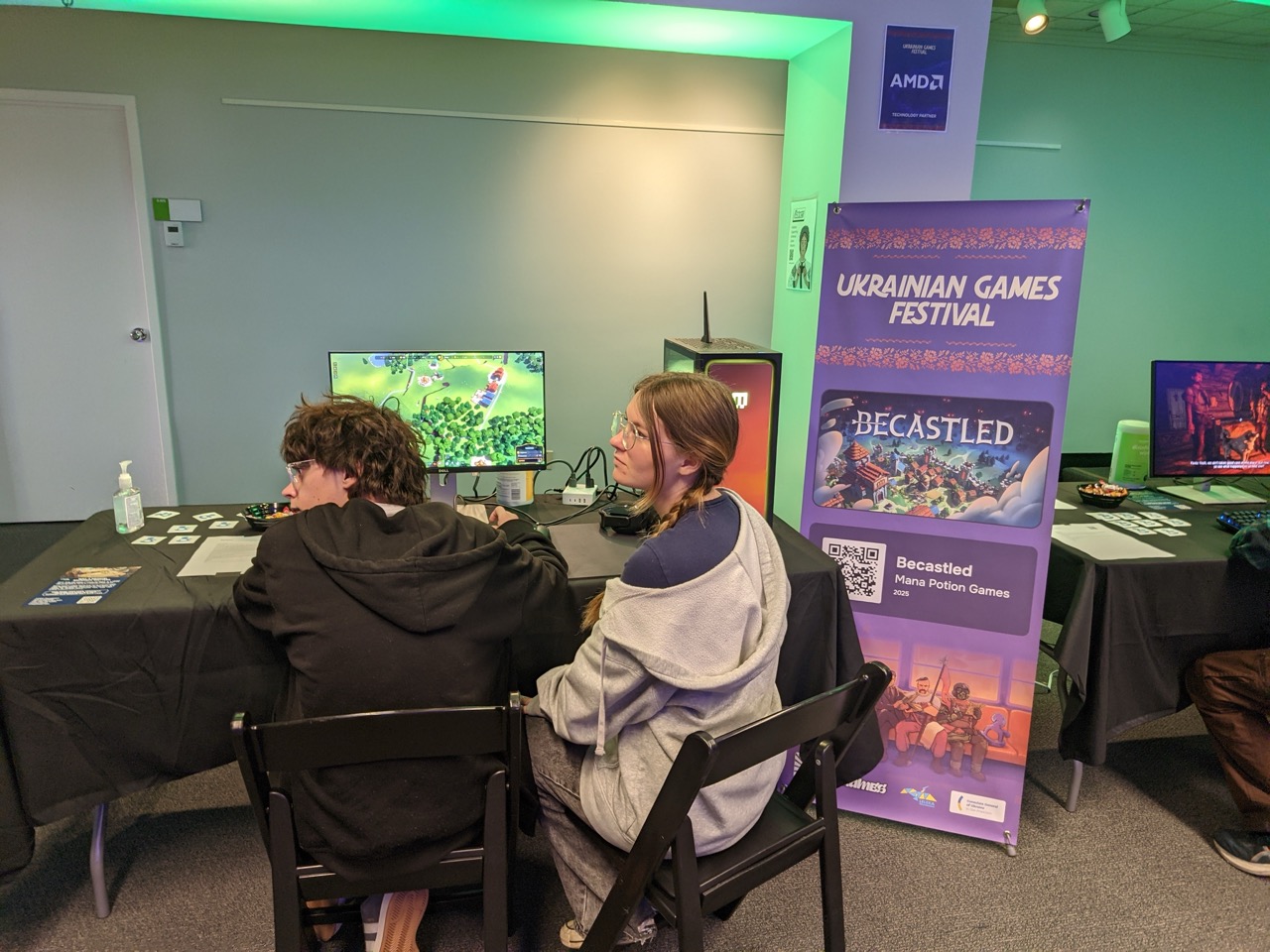 Photo from Ukrainian Games Festival in San Francisco 2026